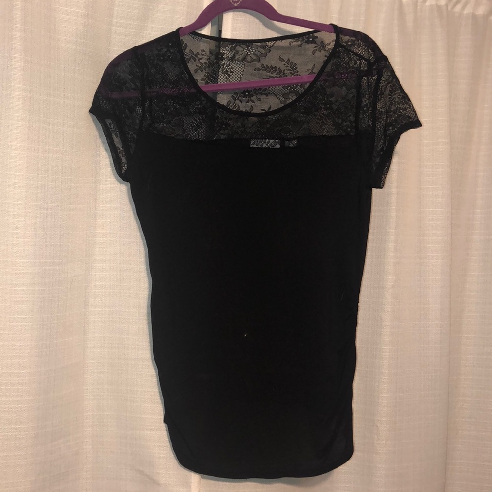 Black Lace TShirt